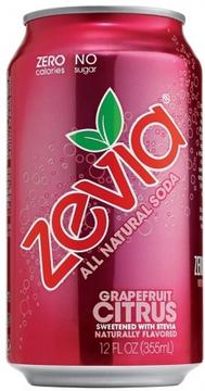 Zevia All Natural Sodas products